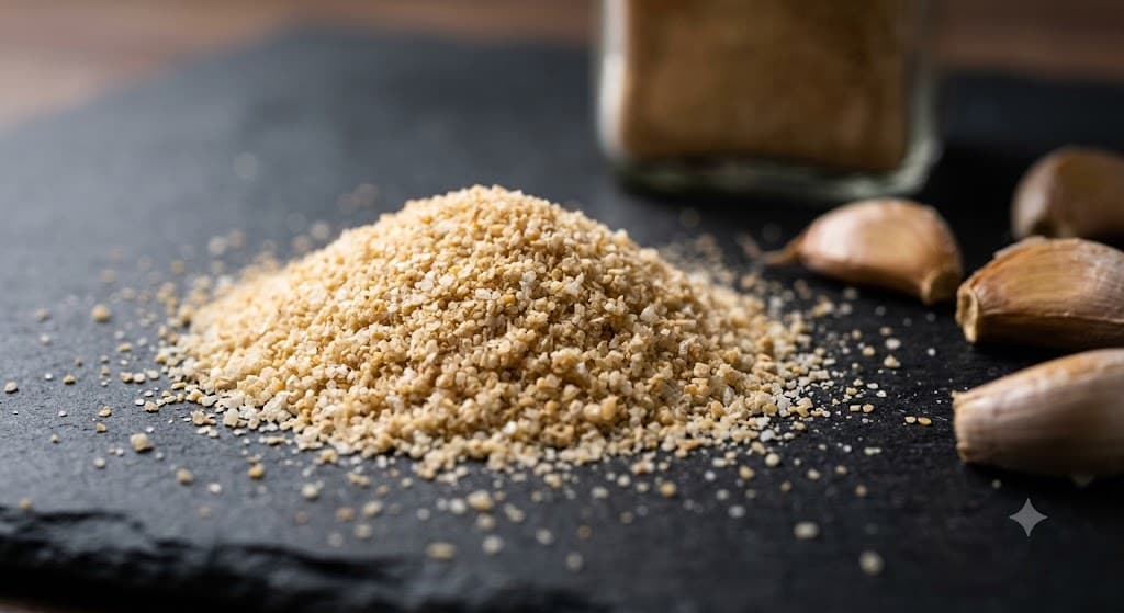 Premium Quality Garlic Powder Close Up